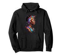 Black History Girl Women African American I Am The Storm Pullover Hoodie