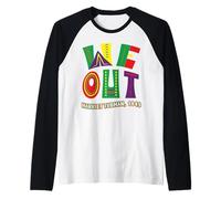 Black History Harriet Tubman African American Out Juneteenth Raglan Baseball Tee