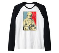 Black History Harriet Tubman African We Out Juneteenth Retro Raglan Baseball Tee