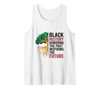 Black History Honoring The Past, Afro African Heritage Month Tank Top