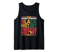 Black History is American History BHM African Heritage Tank Top