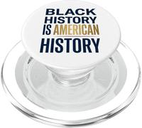 Black History is American History Patriotic African Melanin PopSockets PopGrip for MagSafe