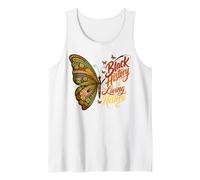 Black History is Living History Mandala Butterfly Tank Top
