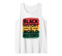 Black History is World History, African Root Heritage Tank Top