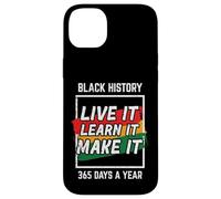Black History Live Learn Make It African American Men Women Case for iPhone 14 Plus