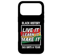 Black History Live Learn Make It African American Men Women Case for iPhone 17 Pro Max