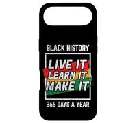 Black History Live Learn Make It African American Men Women Case for iPhone Air