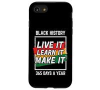Black History Live Learn Make It African American Men Women Case for iPhone SE (2020) / 7/8