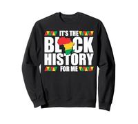 Black History Melanin Pride Strong Proud Afro American Roots Sweatshirt