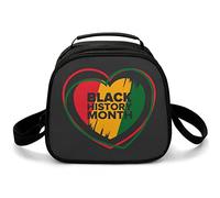 Black History Month 2025 Cute Lunch Bags for Women Men Lightweight Insulated Lunch Bag for Work Picnic Travel