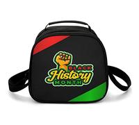 Black History Month 2025 Cute Lunch Bags for Women Men Lightweight Insulated Lunch Bag for Work Picnic Travel