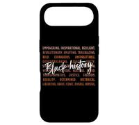 Black History Month 2026 Shades of Melanin Words JUSTICE Case for iPhone Air