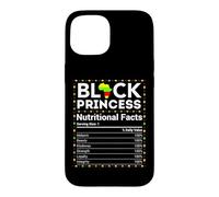 Black History Month Africa Princess Nutritional Facts Girls Case for iPhone 15