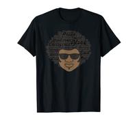 Black History Month African American Afro Man T-Shirt