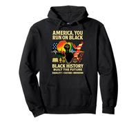 Black History Month American African Heritage men women kids Pullover Hoodie