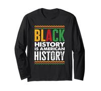 Black History Month American African Long Sleeve T-Shirt
