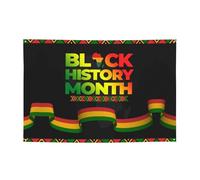 Black History Month Banner Backdrop Photography Background 47x71in Flag For Party Home Yard Holiday Decoration