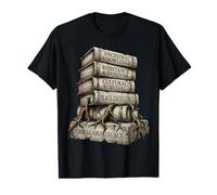 Black History Month Black Leaders Book Tree African American Value Graphic T-Shirt