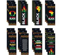 Black History Month Bookmarks Inspirational Bookmarks, African American Country Festival Celebration Black History Month Party Favor Gifts
