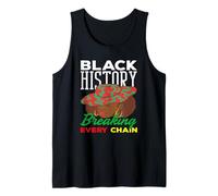 Black History Month Breaking Every Chain Women Tank Top