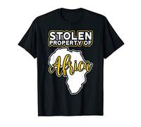Black History Month Clothing Africa Property Boy Girl Gift T-Shirt