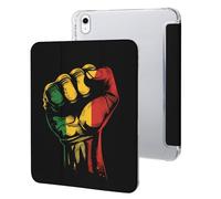 Black History Month Fist Juneteenth Case Compatible for IPAD 10代 (10.9in) Tablet Cases Protective Stand Cover