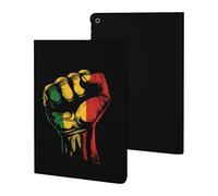 Black History Month Fist Juneteenth Case Compatible for ipad 2019/2020/2021(10.2in) Tablet Cases Stand Protective Cover with Sleep/Wake
