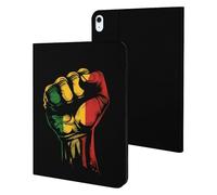 Black History Month Fist Juneteenth Case Compatible for ipad Air5/air4 (10.9in) /ipad Pro 2018(11in) Tablet Cases Stand Protective Cover with Sleep/Wake
