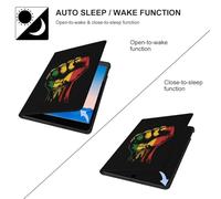 Black History Month Fist Juneteenth Case Compatible for ipad Pro/ipad Air3(10.5in) Tablet Cases Stand Protective Cover with Sleep/Wake