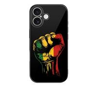 Black History Month Fist Juneteenth Compatible with iPhone 17 Case Slim Phone Cases Phone Cover Protective Cute Design