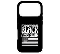 Black History Month Flag Foundational Black American Case for iPhone 17 Pro