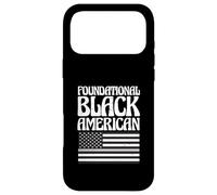 Black History Month Flag Foundational Black American Case for iPhone 17 Pro Max