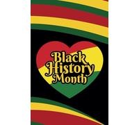 Black History Month gift lined notebook 5 x 8 in. A5