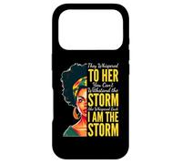 Black History Month I Am The Storm Melanin Women RBG Colors Case for iPhone 17 Pro