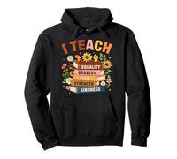 Black History Month I Teach African American Teacher Women Pullover Hoodie