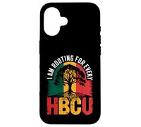 Black History Month I'm Rooting For Every HBCU Sunset Case for iPhone 16