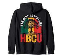 Black History Month I'm Rooting For Every HBCU Sunset Zip Hoodie