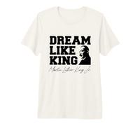 Black History Month Martin Have Dream Luther King Day Premium T-Shirt