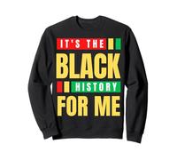 Black History Month Melanin African American Bruh Sista Kids Sweatshirt