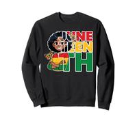 Black History Month Melanin Afro American Women Juneteenth Sweatshirt