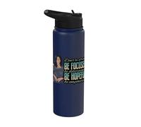 Black History Month Michelle Obama President's Day Women Stainless Steel Insulated Water Bottle