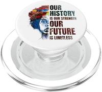 BLACK HISTORY MONTH Our History Is Our Strength PopSockets PopGrip for MagSafe