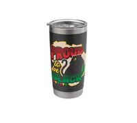 Black History Month Panther Design for a African American Stainless Steel Insulated Tumbler