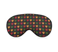 Black History Month Silk Sleep Mask with Adjustable Strap Super Soft Eye Mask