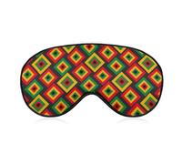 Black History Month Silk Sleep Mask with Adjustable Strap Super Soft Eye Mask