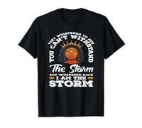 Black History Month Storm Motivational T-Shirt