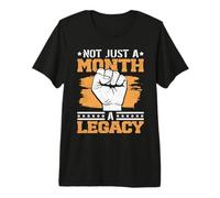 Black History Month Womens Pride African Melanin Juneteenth Premium T-Shirt