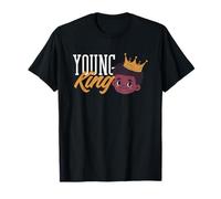 Black History Month Young Black King Boy T-Shirt