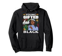 Black History Month Young Gifted And Black Pullover Hoodie