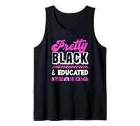 Black History Pretty Black Educated African Girl Tank Top